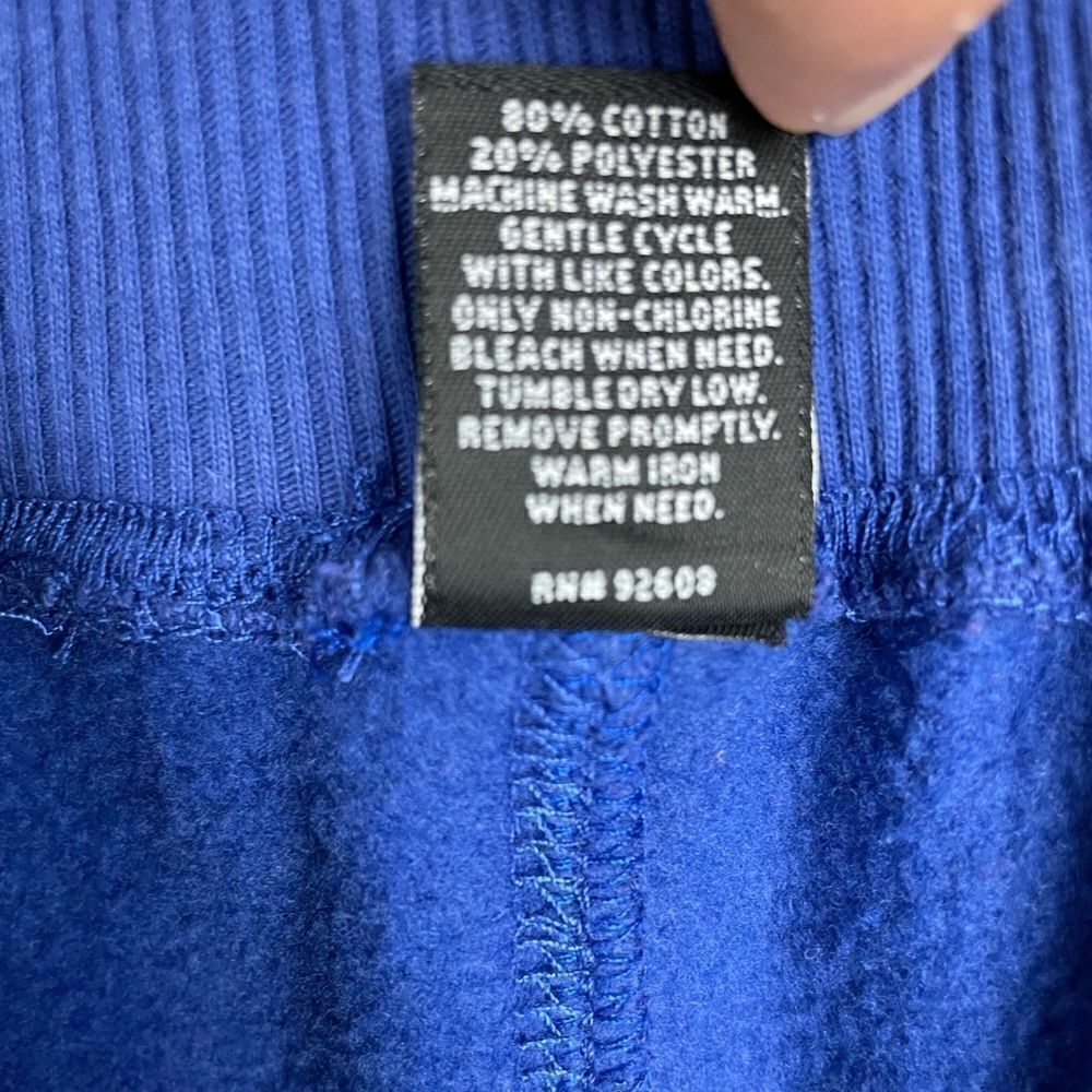 PBX Basics Blue Sweatpants Size M EUC - Picture 5 of 5